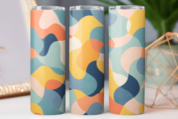 Abstract Art Tumbler Wrap Design Review