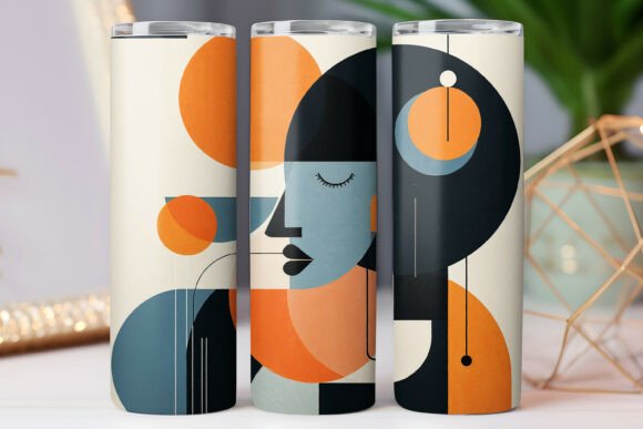 Abstract Tumbler Wrap 20oz Skinny Design Review
