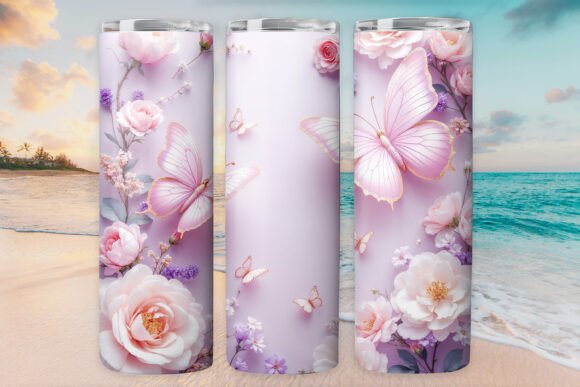 Beautiful Butterfly Tumbler Wrap 20oz Review