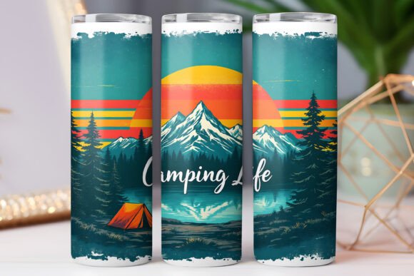Camping Tumbler Wrap Design Review