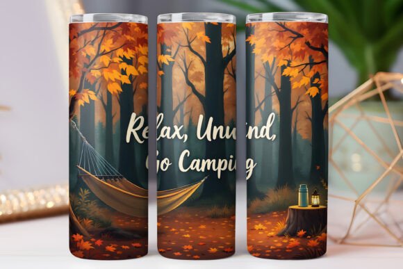 Camping Tumbler Wrap Relax Design Review