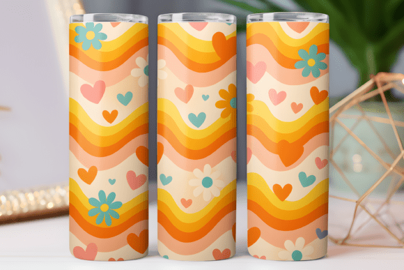 Daisy Smile Flower Tumbler Photo Wrap Review