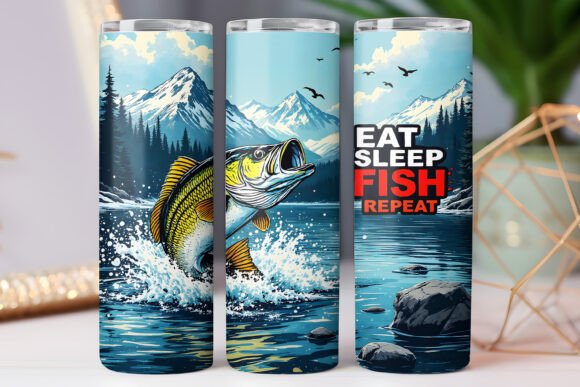 Fishing Tumbler Wrap Eat Sleep Fish Wrap Review