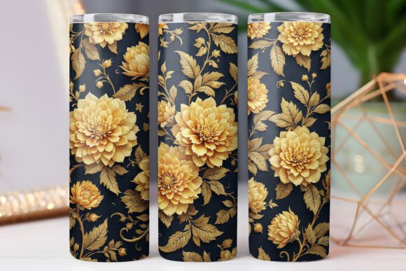 Floral Tumbler Wrap Flower Pattern 20oz Review