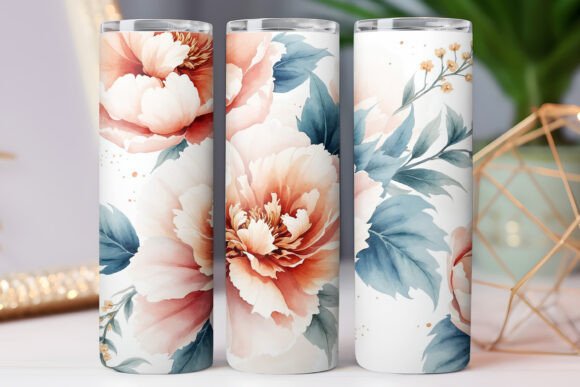 Floral Tumbler Wrap Watercolor Floral Review