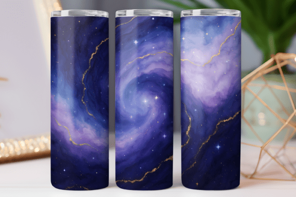 Glitter Marble Tumbler Wrap Design Review
