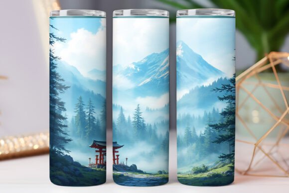Japanese Culture Tumbler Wrap Design Review