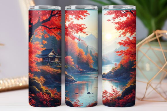 Japanese Nature Tumbler Wrap 20oz Design Review