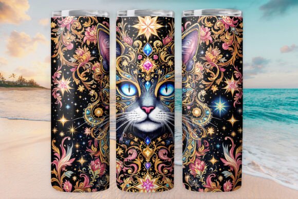 Luxury Cat Kitty Tumbler Wrap 20oz Review