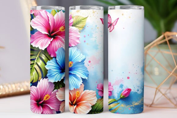 Summer Beach Tumbler Wrap Design 20 Oz Review