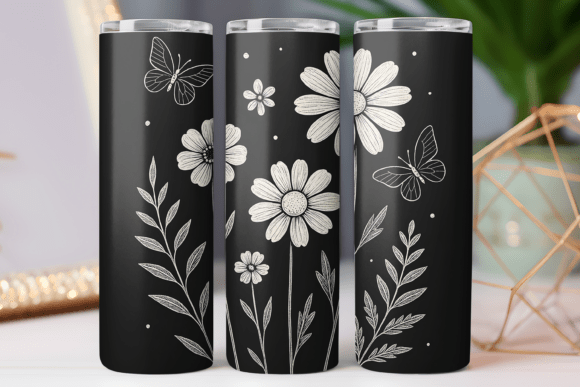 Vintage Wildflower Tumbler Design Wrap Review