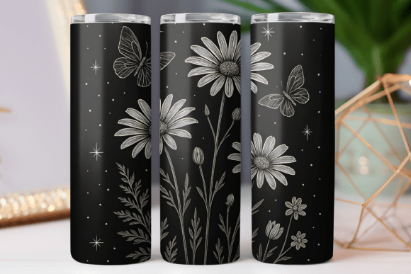 Vintage Wildflower Tumbler Wrap Design Review